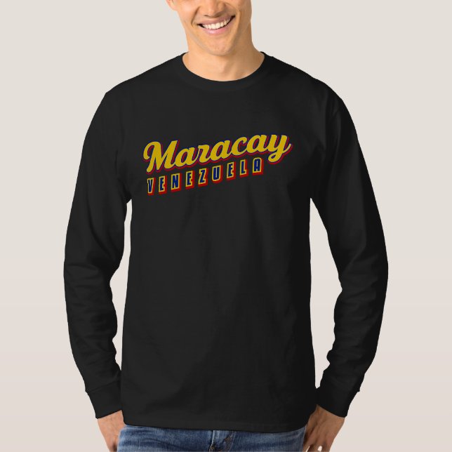 Maracay Venezuela T Shirt (Framsida)