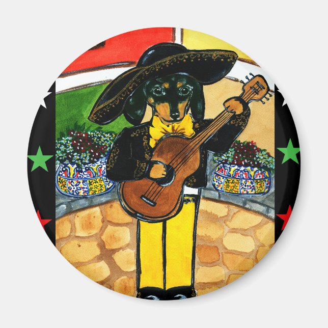 Marachi Doxie Magnet (Framsidan)