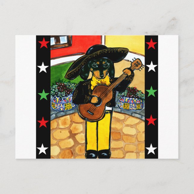 Marachi Doxie Vykort (Framsida)