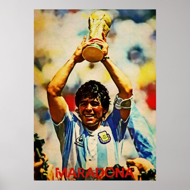 Maradona - D10S Poster (Framsidan)