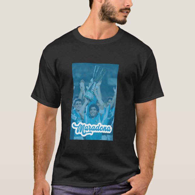 Maradona Napoli Cup T Shirt (Framsida)