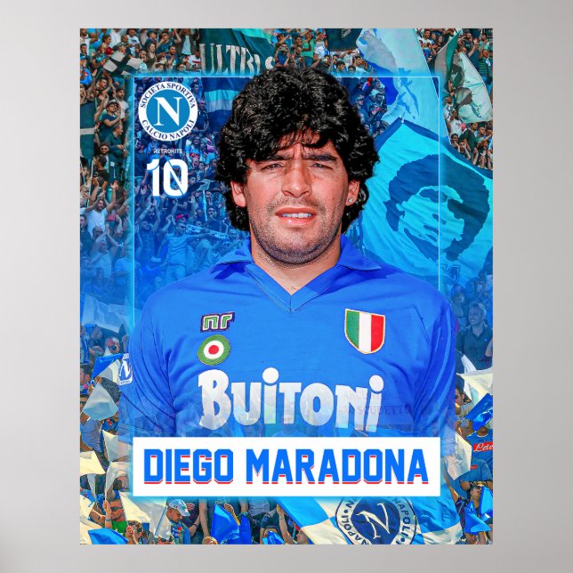 Maradona Poster (Framsidan)