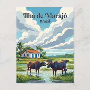 Marajó Brasilien Vykort