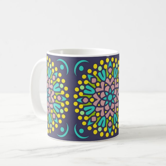 marakechmosaik kaffemugg (Framsida vänster)
