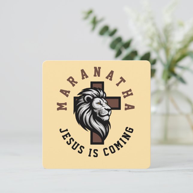 Maranatha Jesus kommer (Stående Fram)