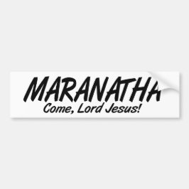 Maranatha, Kom Herre Jesus! Bildekal