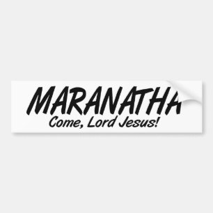 Maranatha, Kom Herre Jesus! Bildekal