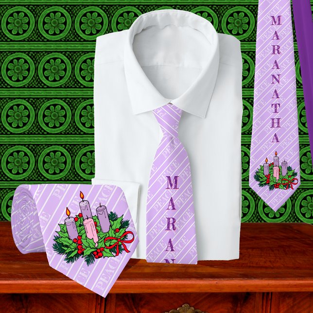 Maranatha Tie #2 of 4 for Advent (2:a veckan: PEAC Slips (Skapare uppladdad)