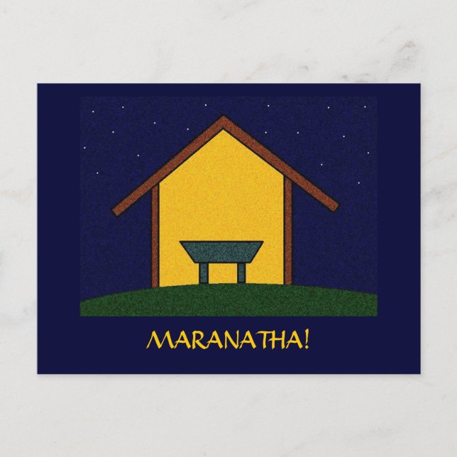 MARANATHA! VYKORT (Framsida)