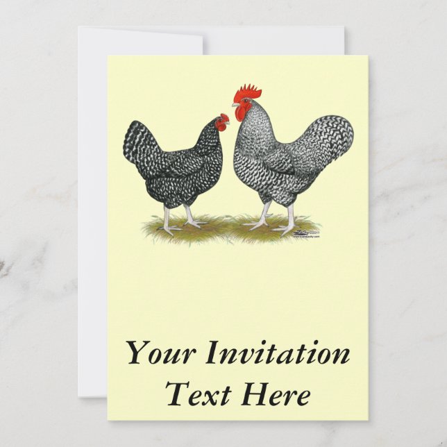 Marans: Cuckoo Par Inbjudningar (Framsida)
