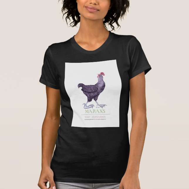MARANS-HÖNA, tony fernandes T-shirt (Framsida)