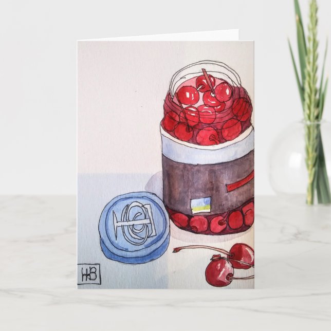 Maraschino Cherries Kort (Framsida)