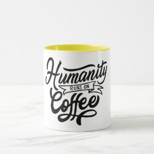 Marathi springa på kaffe mugg