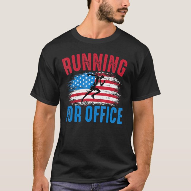 Marathon - Börjar för Office - Joggare - Springa - T Shirt (Framsida)