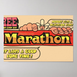 Marathon Candy Pub Poster