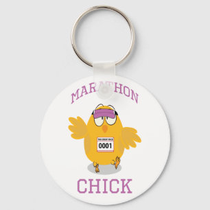 Marathon Chick Nyckelring