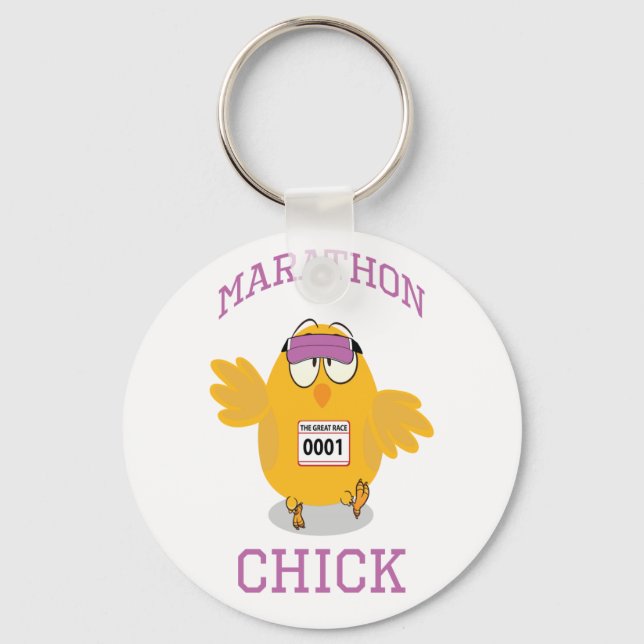 Marathon Chick Nyckelring (Framsida)
