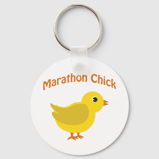 Marathon Chick Nyckelring (Framsida)