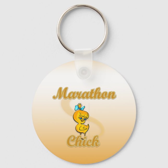 Marathon Chick Nyckelring (Framsida)