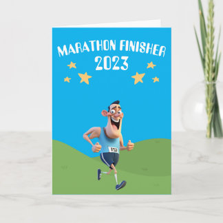 Marathon Finisher-kort Kort