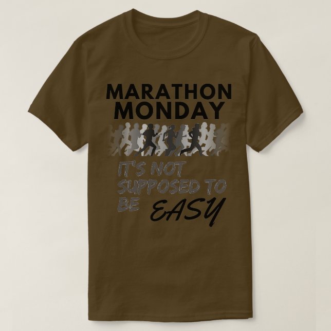 Marathon måndag 2 t shirt (Design framsida)