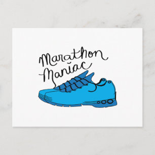 Marathon Maniac Vykort