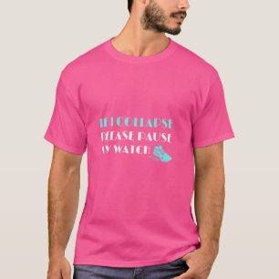 Marathon - Om jag kollapsar, vänta på min vakt T Shirt