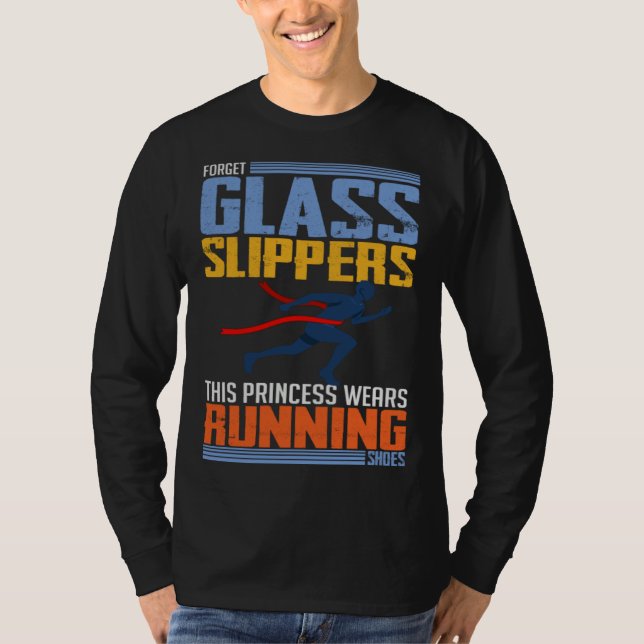 Marathon Running Training Runner Finisher Coach Be T Shirt (Framsida)