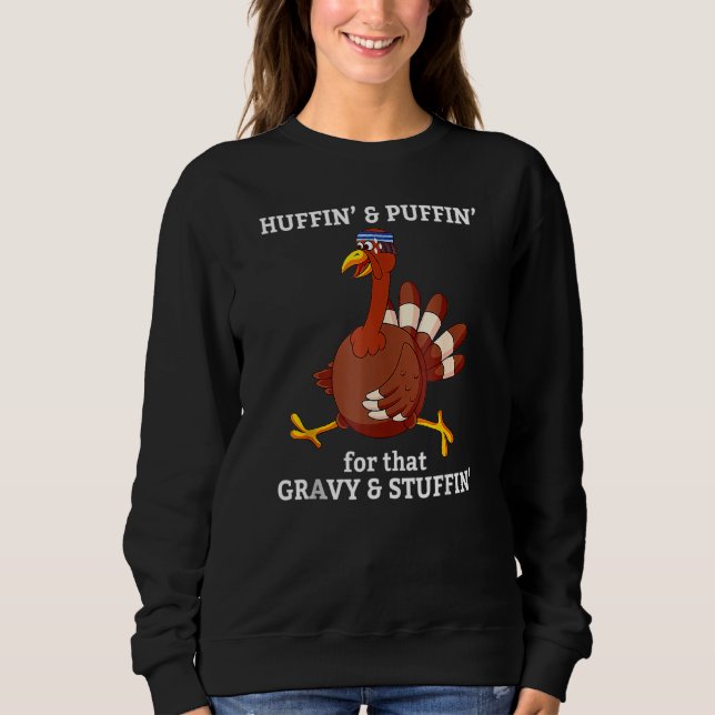 Marathon Running Turkey Trot Group, Turkiet T Shirt (Framsida)