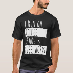 Marathon Springer I Springa på kaffekaosor och Cus T Shirt