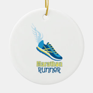Marathon Springer Julgransprydnad Keramik