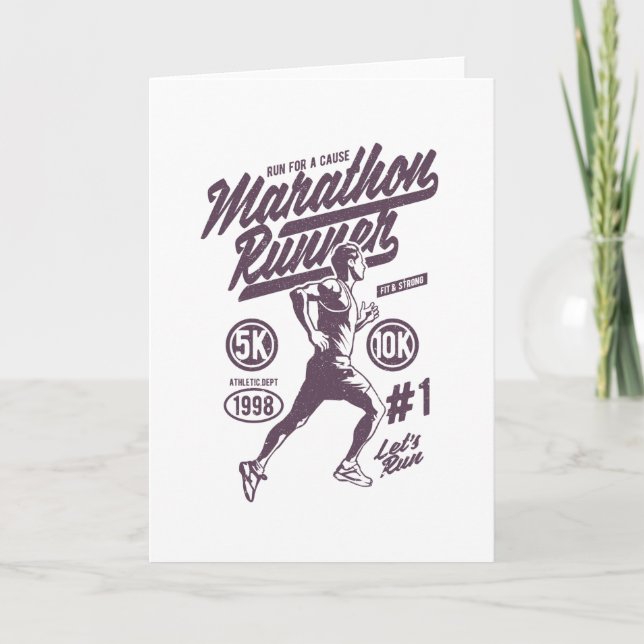 Marathon Springer Kort (Framsida)