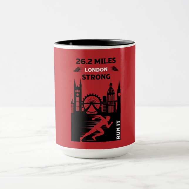 Marathon Springer London 26.2 Mugg (Center)
