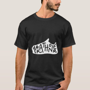 Marathon Springer Marathoner Marathon Running Shoe T Shirt