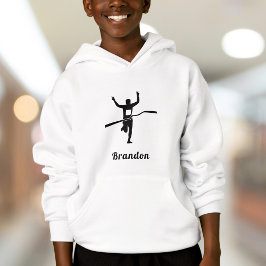 Marathon Springer Track Cross country som kör Namn T Shirt