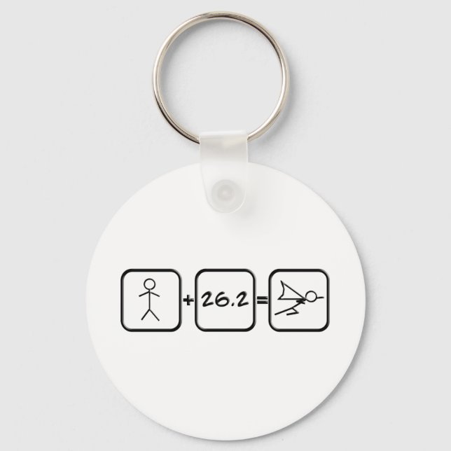 Marathon Superhjälte Nyckelring (Framsida)