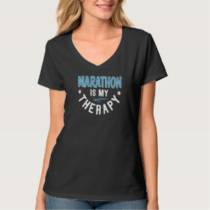 Marathon Therapy Coola Marathoner Running Ord T Shirt