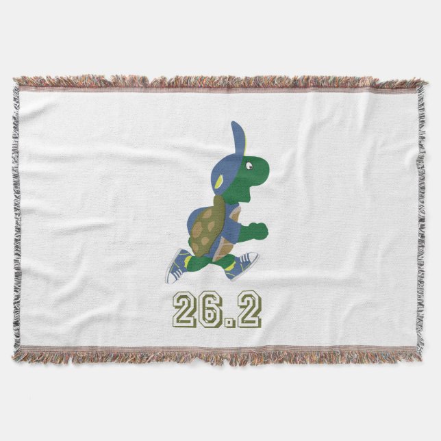 Marathon Turtle-Springerna i Blue Mysfilt (Framsidan)