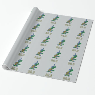 Marathon Turtle-Springerna i Blue Presentpapper