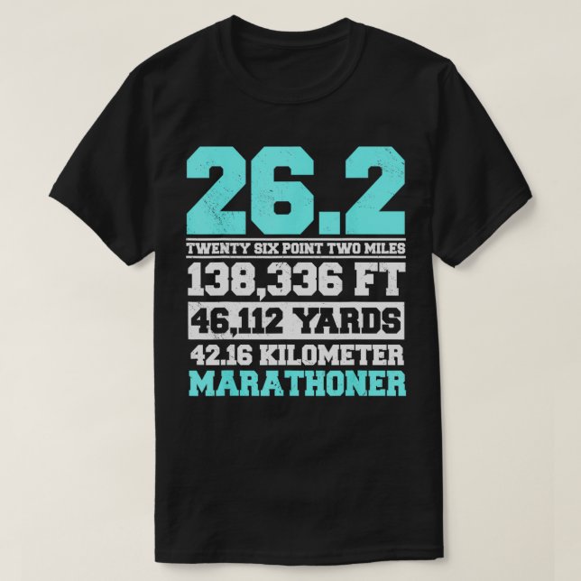Marathoner Marathon Springer Running Shoes Foot Tä T Shirt (Design framsida)