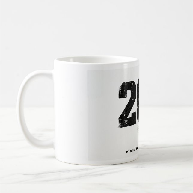 Marathonfullföljare 26,2 Miles Löpning Present  Kaffemugg (Vänster)
