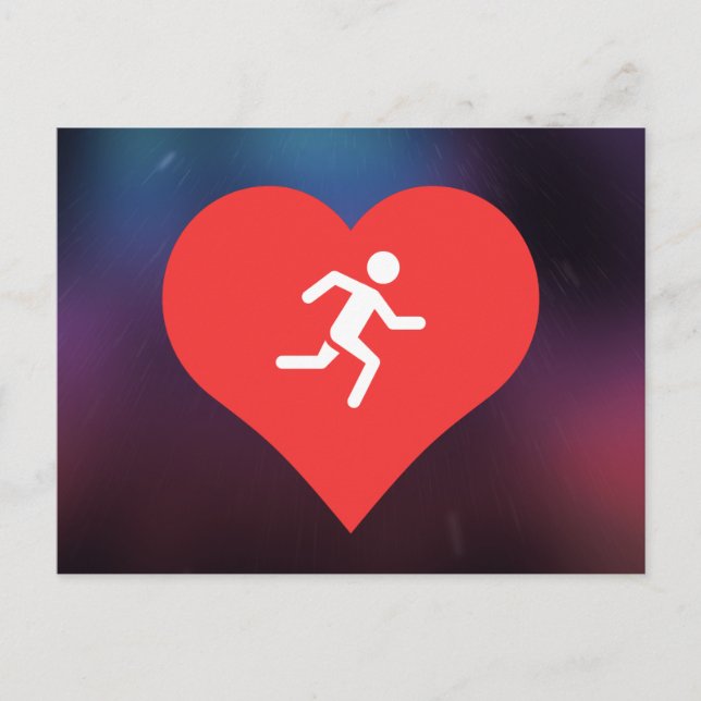 Marathons Pictogram Vykort (Framsida)