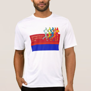 maraton . atletisk t-shirt