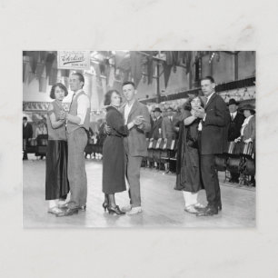 Maraton-dansare, 1923 vykort