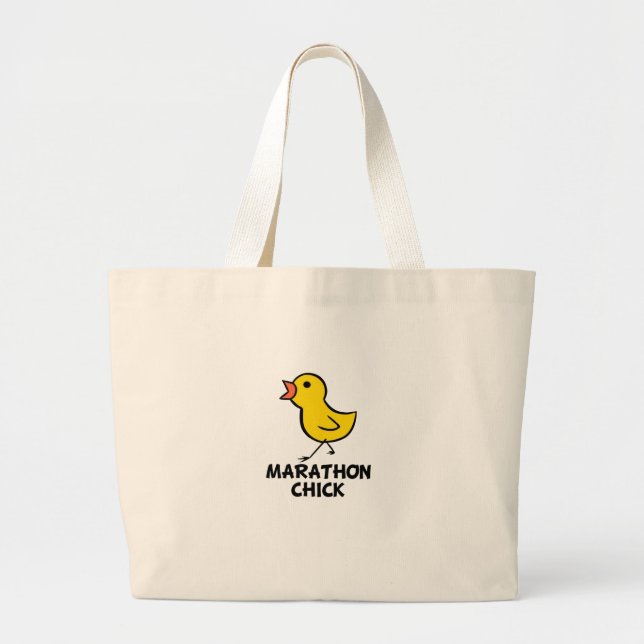 Maratonchicken hänger lös jumbo tygkasse (Framsidan)