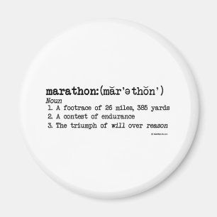 Maratondefinition Magnet