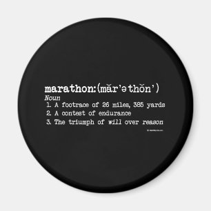 Maratondefinition Magnet