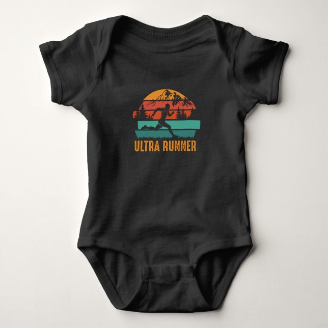 Maratondesign för Springer och Joggare T Shirt (Framsida)