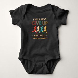 Maratondesign för Springer och Joggare T Shirt