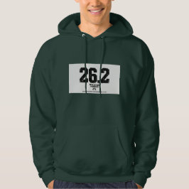 Maratonfullföljare 26,2 Miles Löpning Present Hoodie
